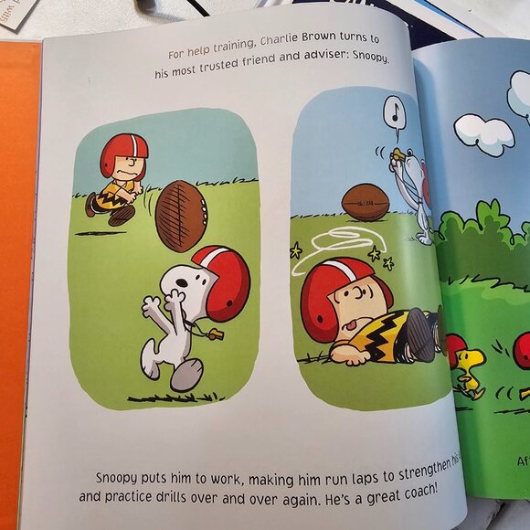 Lot of 4 Kohls Cares Peanuts Hardcover Books Charlie Brown Christmas Snoopy - Picture 7 of 11